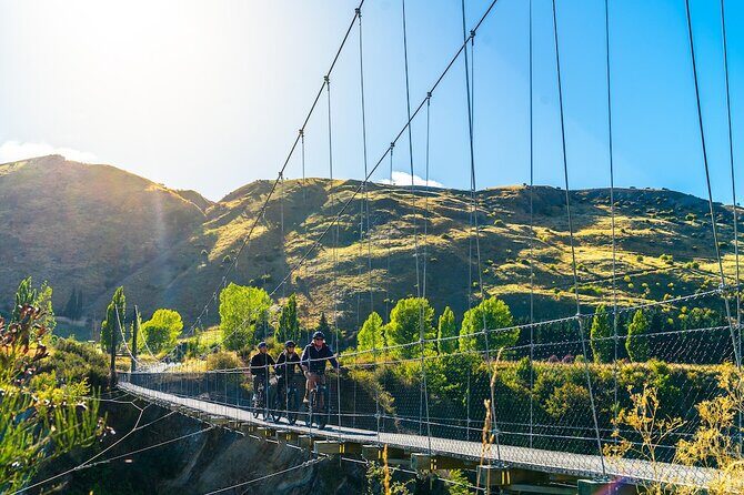 Bike The Wineries (3/4 Day) - Ride Through Queenstown Vineyards - The ride star: Arrow and Kawarau River trails plus one iconic bridge