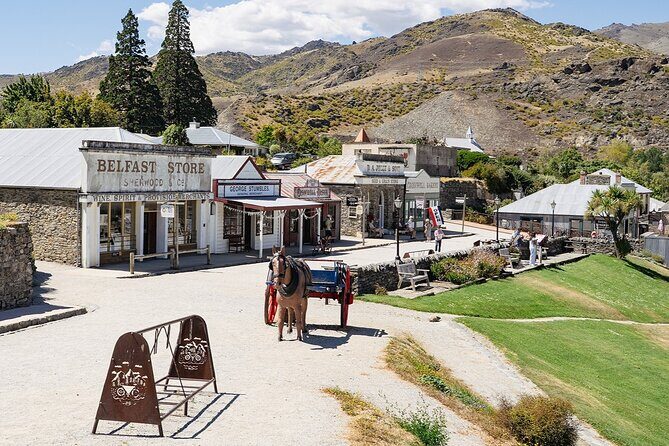 Boutique Wine Tour - visit Central Otago, 4 Wineries & Lunch - Cromwell Heritage Precinct stroll: the break that makes the day work