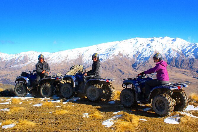 Cardrona Valley Mountain Quad Experience from Wanaka - Safety briefing and the 450cc quad controls: what you’ll actually do first