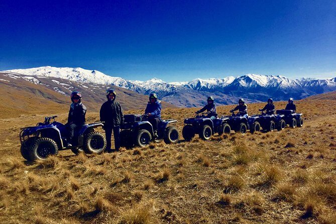 Cardrona Valley Mountain Quad Experience from Wanaka - Stop 2 in Cardrona country: riding between Mount Cardrona and the Pisa Range