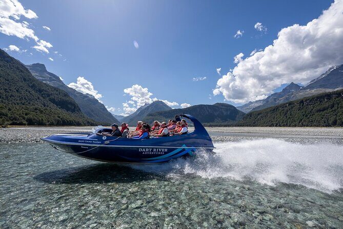 Dart River Jet Boat and Wilderness Experience - What to wear: life jacket is mandatory, spray gear is smart