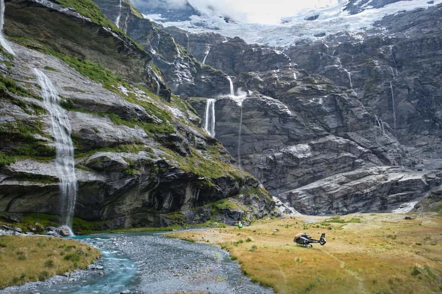 Earnslaw Burn Glacier & Waterfalls | 45 mins from Glenorchy - What to wear and pack for comfort (especially in winter)