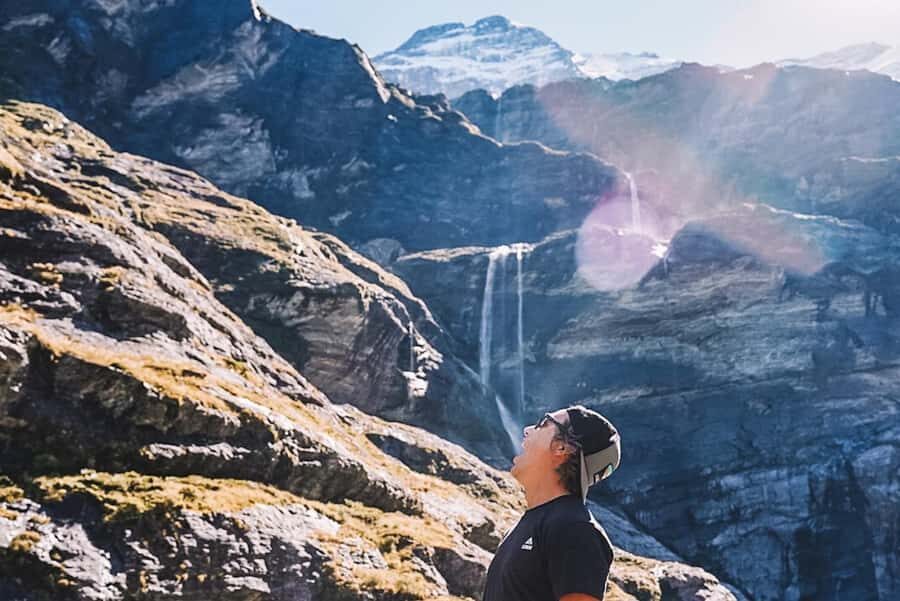 Earnslaw Burn Glacier & Waterfalls | 45 mins from Glenorchy - Getting there: the 35 Mull Street start and the Glenorchy approach