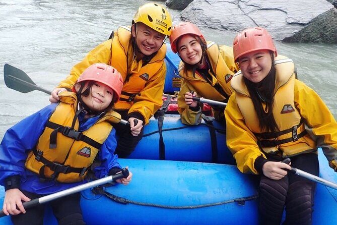 Family Adventures Rafting and Sightseeing Trip in Queenstown - On the water: what class I–II rafting feels like