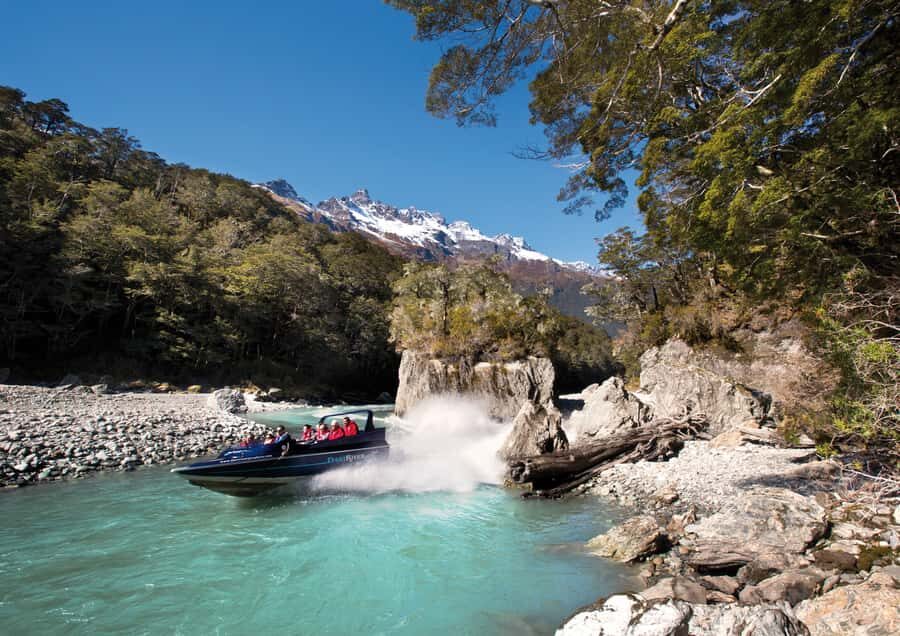 From Queenstown: Dart River Wilderness Jet Boat Experience - Lord of the Rings and The Hobbit film spots: seeing the magic with context