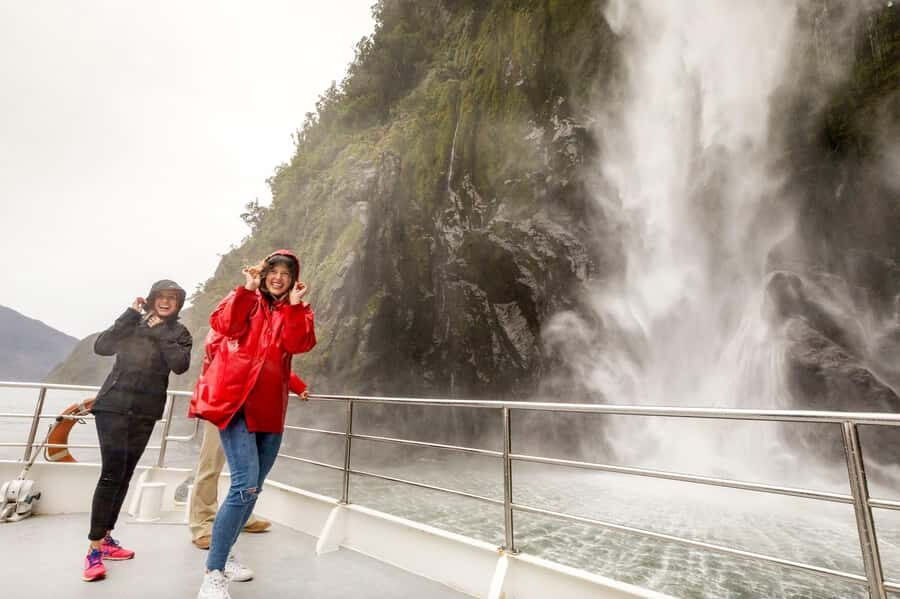 From Queenstown: Milford Sound Day Trip on Premium Coach - Mirror Lakes, Eglinton Valley, and Monkey Creek stops that actually help