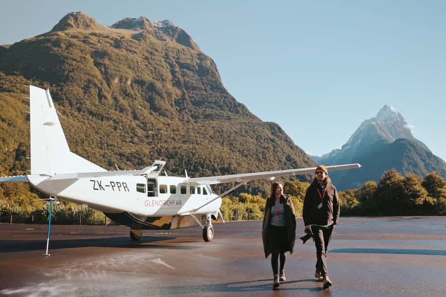 From Queenstown: Milford Sound Scenic Flight & Nature Tour - Foreshore Loop Track: Beach Forest, Boardwalk Comfort, and Mitre Peak