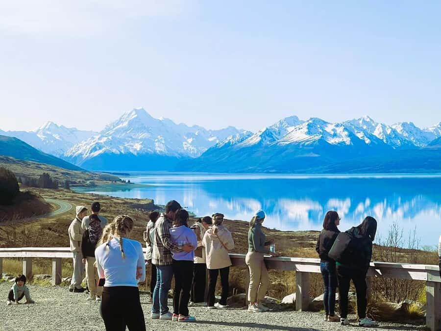 From Queenstown: Mount Cook Scenic Day Tour - Food and local flavor breaks: salmon farm and Jackson Orchards