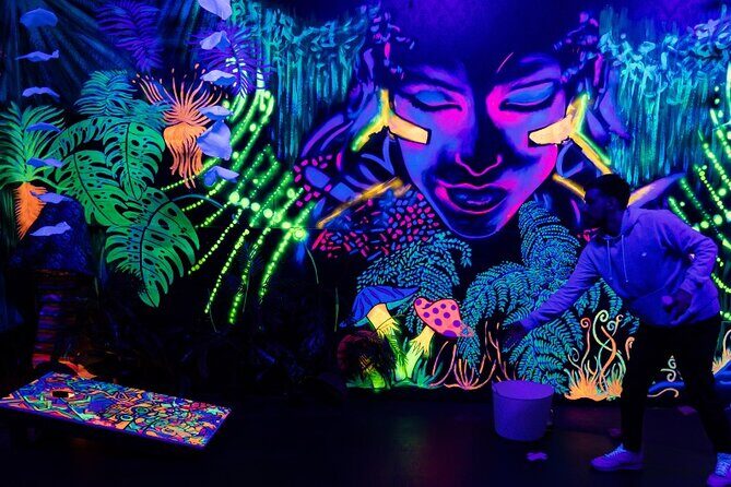Glow in the Dark Mini Golf in Queenstown - The 8 Interactive Mini-Games: Mini Golf Plus Arcade Energy