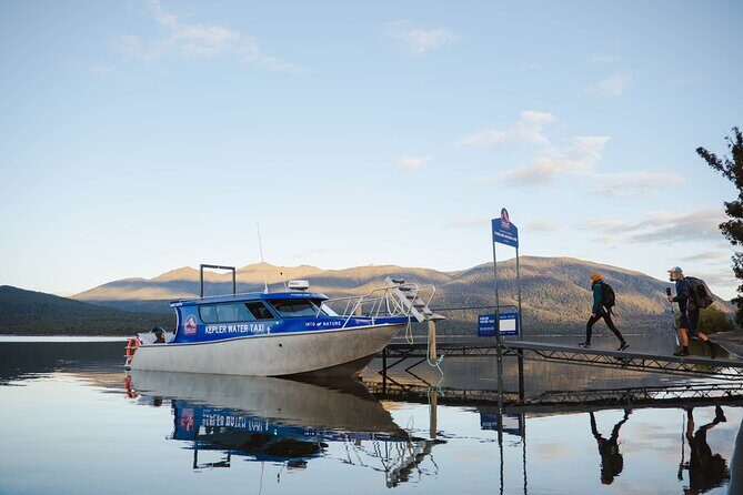Kepler Track Water Taxi - From Te Anau to Brod Bay: what this 15-minute crossing really gives you
