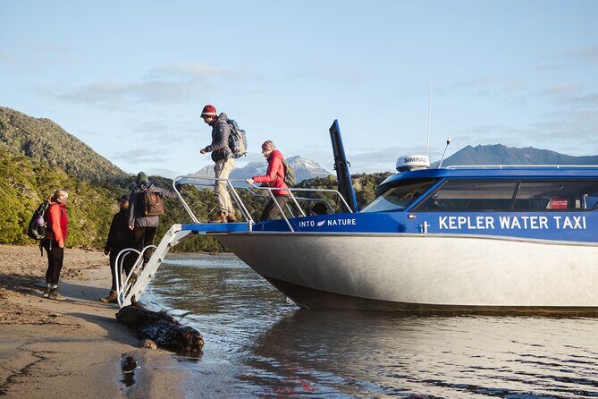Kepler Track Water Taxi - Should you book the Kepler Track Water Taxi?
