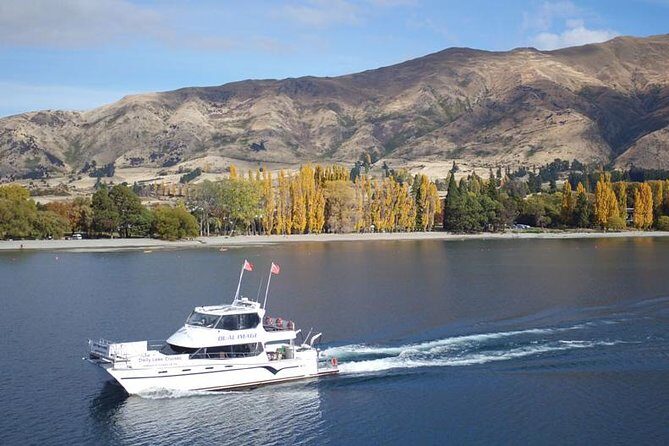 Lake Wanaka 1-Hour Cruise Including Wine and Cheese - What you get for $42.82: drink, cheese, and the real value math