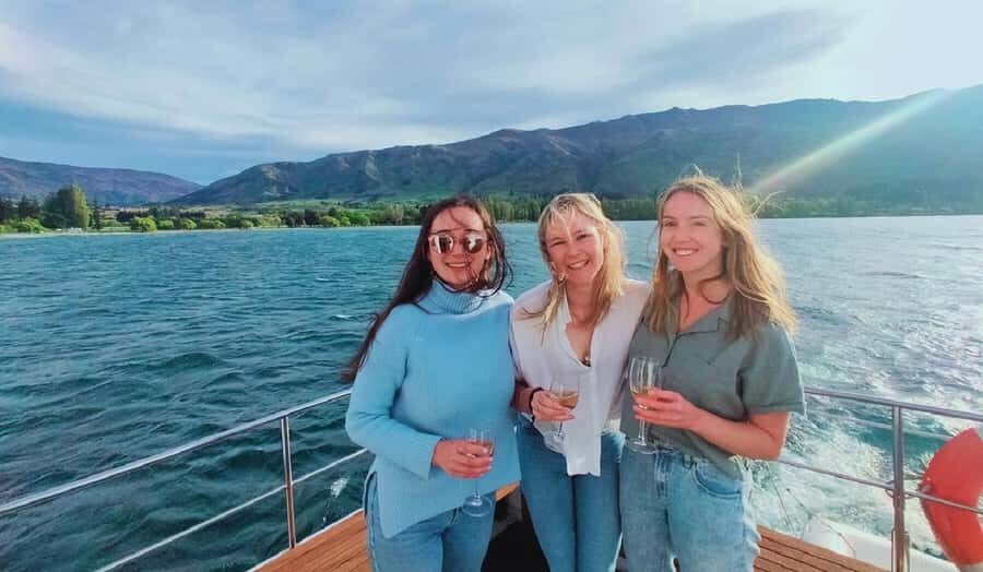 Lake Wanaka Happy Hour Cruise - A One-Hour Catamaran Ritual on Lake Wanaka
