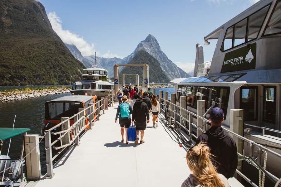 Milford Sound: 2-Hour Small Boat Scenic Cruise - The Route From Milford Sound Wharf to Mitre Peak