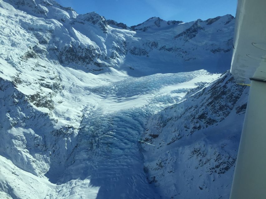 Milford Sound & Big 5 Glaciers Scenic Flight from Queenstown - Milford Sound from above: what you gain without landing