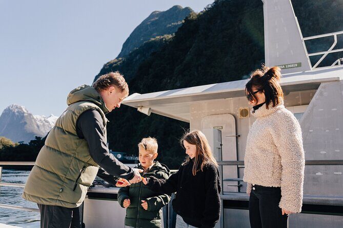 Milford Sound Cruise with Round-Trip Flights from Queenstown - Milford Sound by Boat: Mitre Peak, Waterfalls, and the Tasman Sea Run