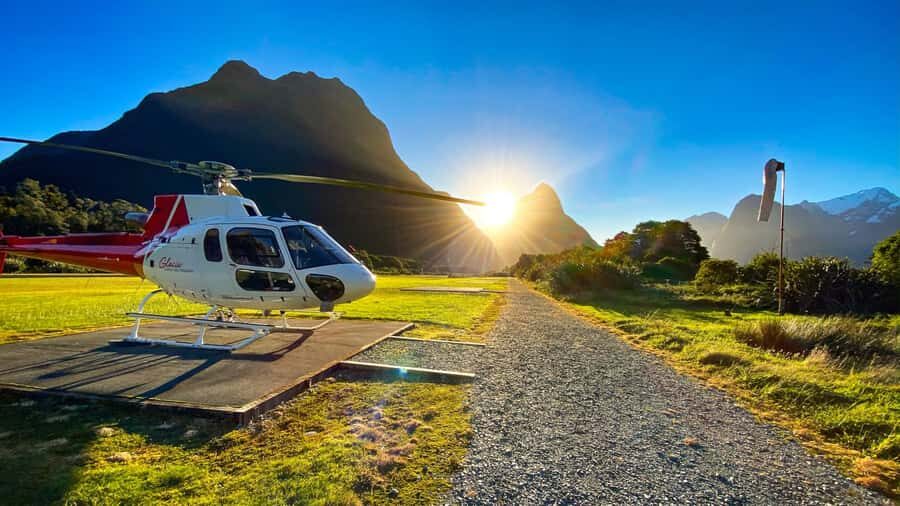 Milford Sound Extended Helicopter Flight & 3 Landings - Flying Queenstown to Milford With a Plan, Not Just a Flight