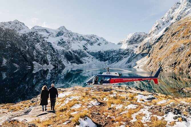 Milford Sound Heli Tour from Queenstown with 2 Alpine Landings - Milford Sound landing: seeing the fiord and stepping on it