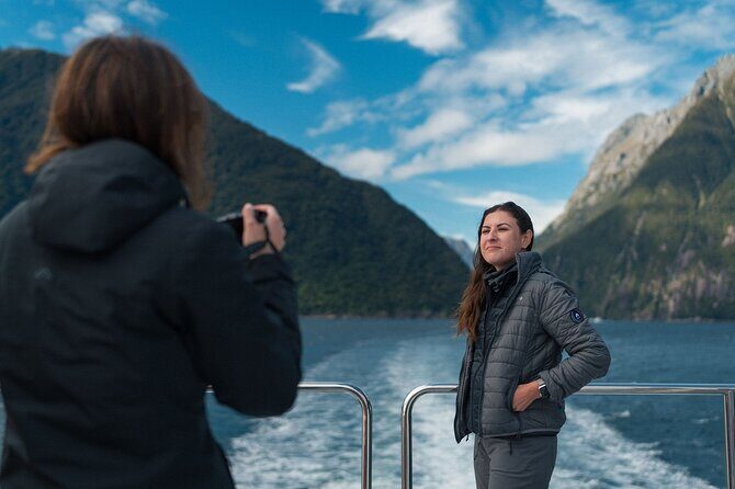 Milford Sound Small Group Tour, Cruise & Picnic Lunch - Along the Hollyford River and Falls Creek: water that keeps showing up