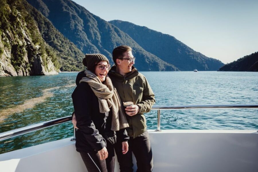 Milford Sound: Waterfalls, Wildlife, and Rainforest Cruise - Live captain commentary: the difference between seeing and understanding