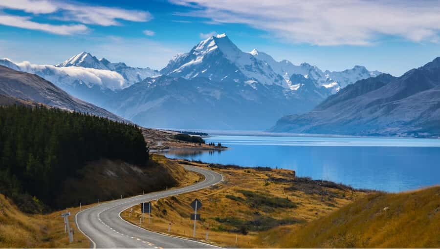 Mount Cook Full-Day Tour: Queenstown to Christchurch - Lindis Pass to Mackenzie Country: the scenery gets wide and serious