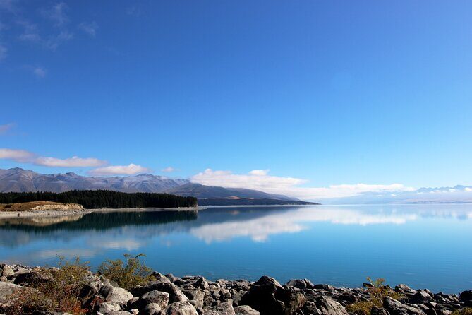 Mount Cook Tour: Finish at Queenstown, Christchurch or Dunedin - Lake Tekapo for Christchurch pick-ups: Good Shepherd views and a light start