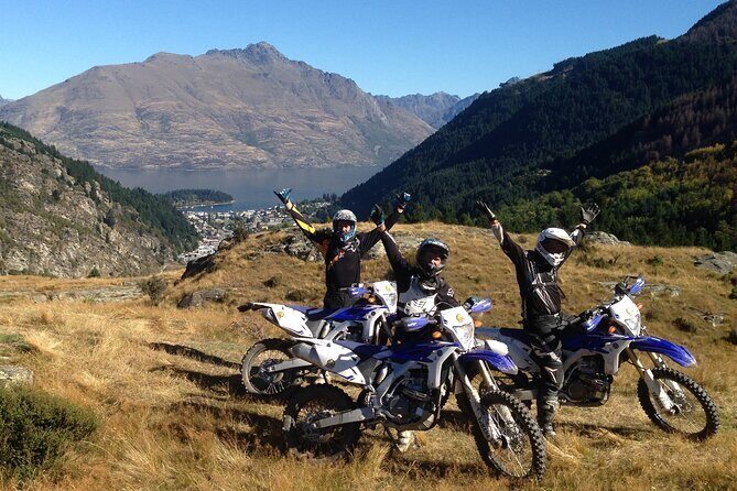 Queenstown: Dirt Bike Tours - Climbing above Queenstown: the payoff at the top