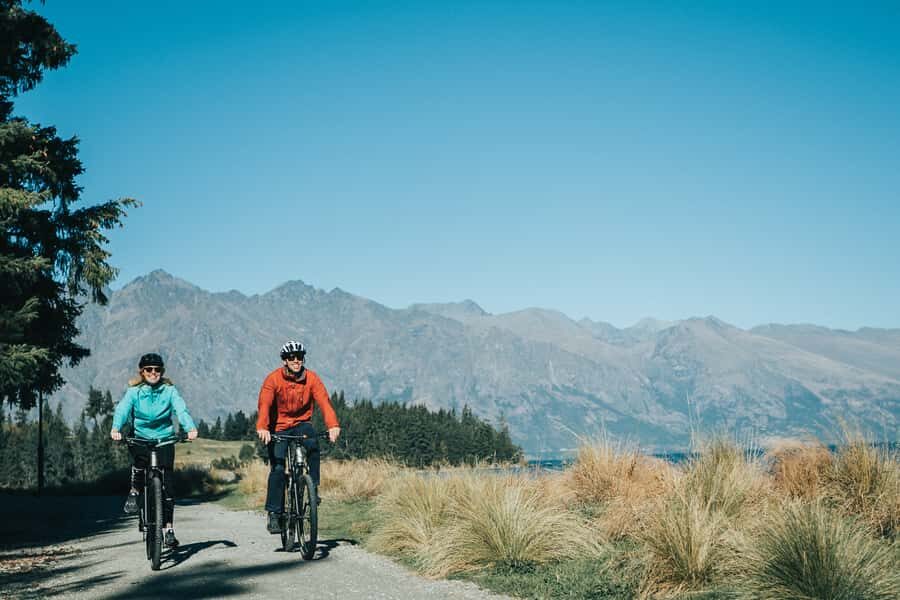 Queenstown: E-bike Hire on the Queenstown Trail - The Queenstown Trail shore ride: Lake Whakatipu to Frankton