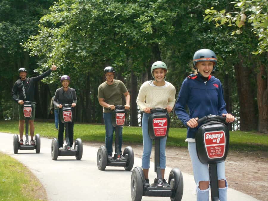 Queenstown: Guided Segway Tour - Queenstown Gardens: the peaceful peninsula that makes the photos work