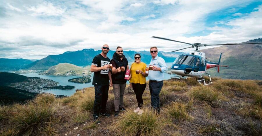 Queenstown: Helicopter Flight and Gin Tasting Tour - Three stops, not one: tasting across Cardrona Valley, Arrowtown, and Arthurs Point
