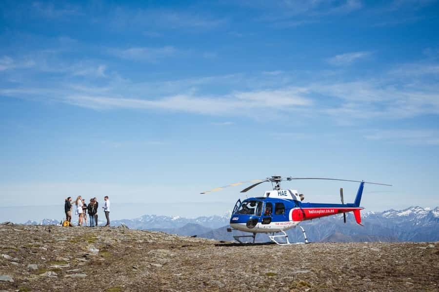 Queenstown: Helicopter & Wine Tasting Tour - First pickup and that pre-flight setup in Queenstown