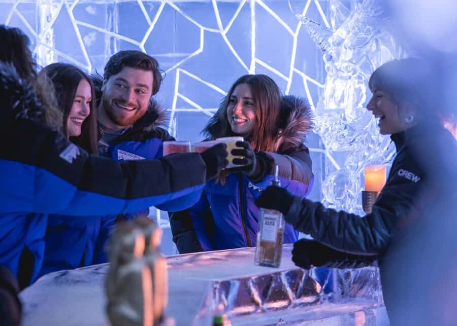 Queenstown: Ice Bar Entry with Warm Winter Gear and Drink - Drinks in ice glasses: the whole point is the ritual