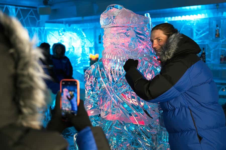 Queenstown: Ice Bar Entry with Warm Winter Gear and Drink - The vibe: music, people, and staff who keep it moving
