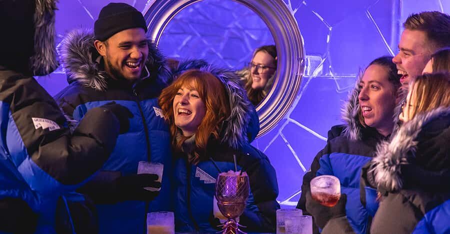 Queenstown: Ice Bar Entry with Warm Winter Gear and Drink - The ice carvings that actually feel like art