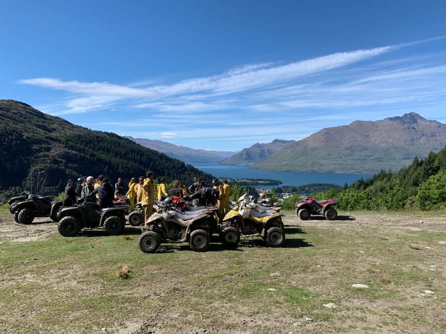 Queenstown: Quad Bike Tour - The best view moments: above Queenstown and into the Shotover River canyon