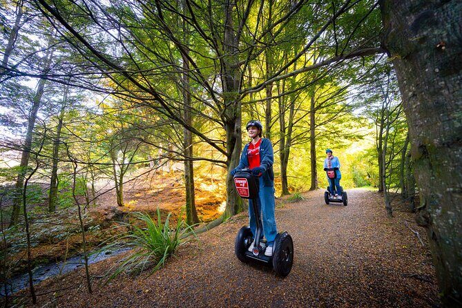 Queenstown Segway Tour - The fun part: small hills and off-Segway time on the 2-hour ride