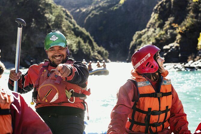 Queenstown Shotover River White Water Rafting - Finishing strong with Cascade Rapid and getting dry again