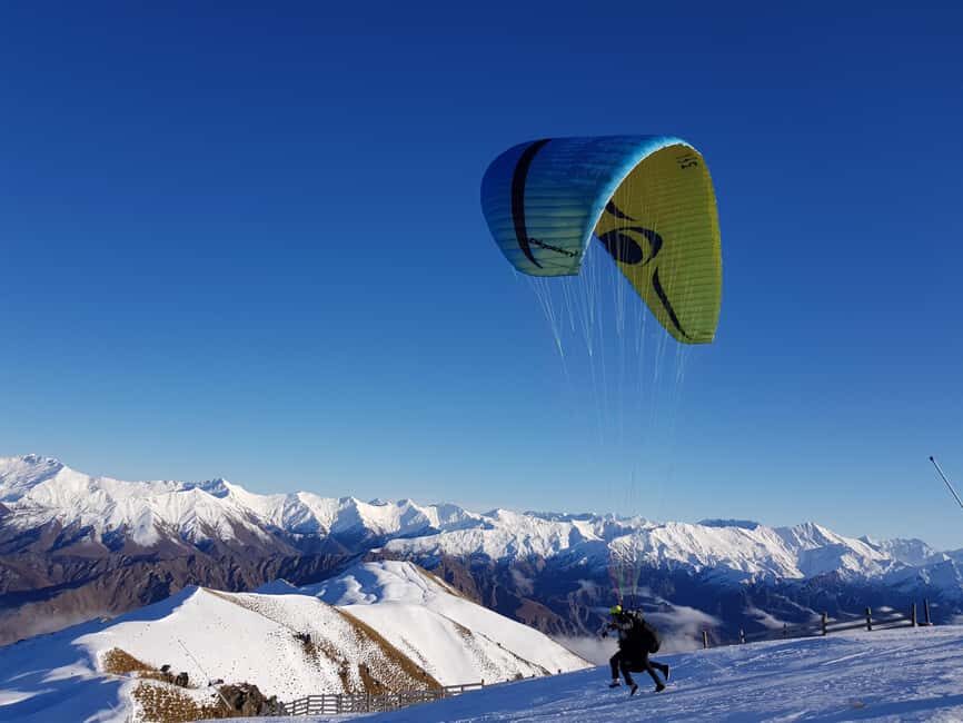 Queenstown: Tandem Paraglide - Winter - Coronet Peak 5400ft - Key things that make this paraglide special