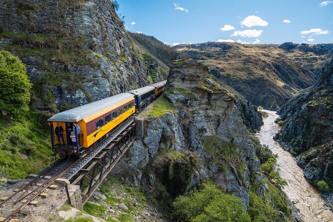 Queenstown to Dunedin with Taieri Gorge Train One-Way Tour - St Bathans: Blue Lake and a gold-era ghost town feel