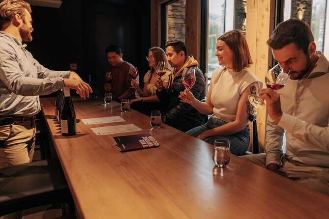 Queenstown Wine Tour - Gibbston Valley Cave | Kinross | Amisfield - Bella the dog and the tour’s human touch