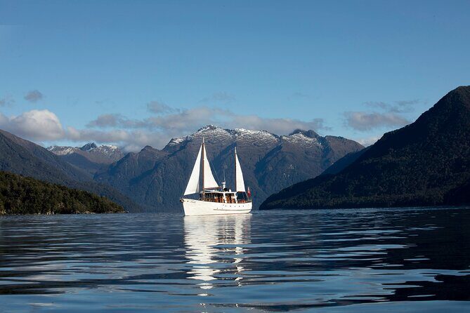 Scenic Cruise & Guided walk on Historic Motor Yacht Lake Te Anau - Why Lake Te Anau looks different from a sail-powered yacht