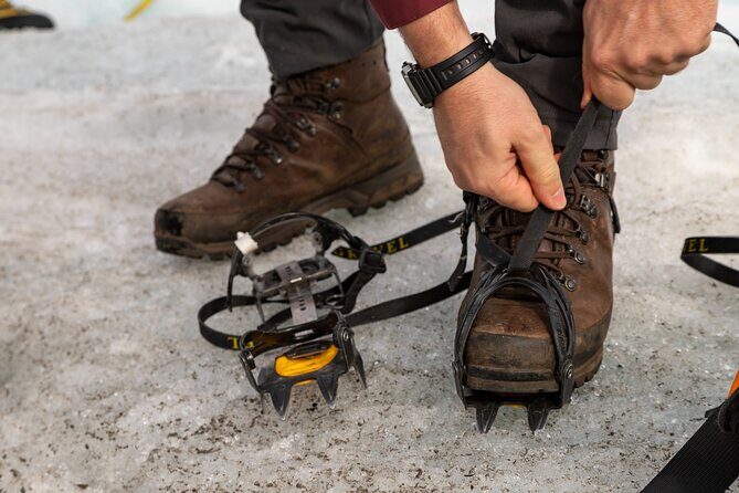 Tasman Glacier Heli-Hike Tour from Queenstown - The Helicopter Landing and Those First Steps on Ice