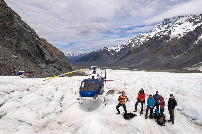 Tasman Glacier Heli-Hike Tour from Queenstown - From Queenstown Flights To the Glacier Base: How the Day Flows