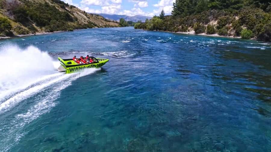 Wanaka: Jet Boat Ride on Clutha River - Hamilton Spin: the maneuver that earns its hype