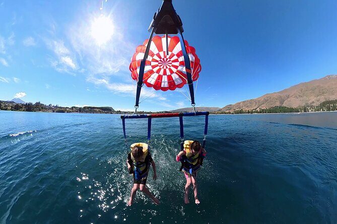 Wanaka Parasailing - Stop 1: Wanaka from above