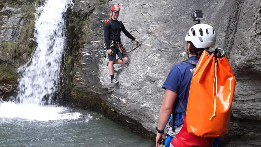 Wanaka: Waterfall Climb and Canyon Tour - Mountain and lake views, but make them practical